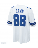 Men's Dallas Cowboys CeeDee Lamb Nike White Game Team Jersey