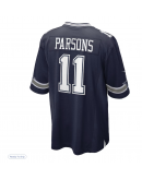 Men's Dallas Cowboys Micah Parsons Nike Navy Game Jersey
