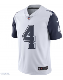 Men's Dallas Cowboys Dak Prescott White Nike Color Rush Limited Jersey