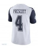 Men's Dallas Cowboys Dak Prescott White Nike Color Rush Limited Jersey
