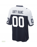Men's Dallas Cowboys Nike Navy Alternate Custom Game Jersey Men's Dallas Cowboys Nike Navy Alternate Custom Game Jersey