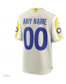 Men's Nike Los Angeles Rams Bone Custom Game Jersey Men's Nike Los Angeles Rams Bone Custom Game Jersey