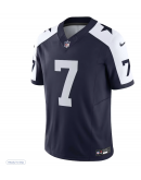 Men's Dallas Cowboys Trevon Diggs Nike Navy Limited Jersey