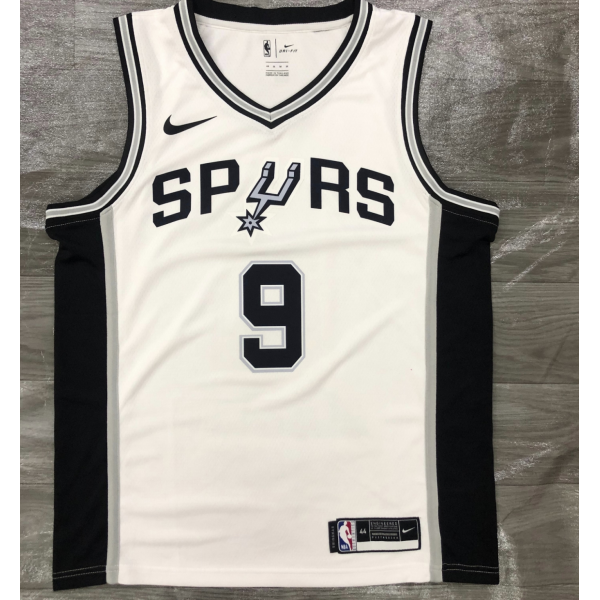 Men's San Antonio Spurs Tony Parker White NBA Game Jersey