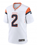 Men's Denver Broncos Patrick Surtain II Nike White Mile High Collection Game Jersey