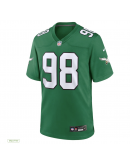 Men's Philadelphia Eagles Jalen Carter Nike Kelly Green Alternate Game Jersey