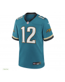 Men's Jacksonville Jaguars Travis Hunter Nike Teal 2025 NFL Draft First Round Pick 2nd Alternate Game Jersey