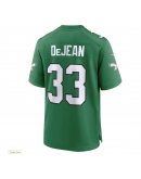 Men's Philadelphia Eagles Cooper DeJean Nike Kelly Green Alternate Game Jersey