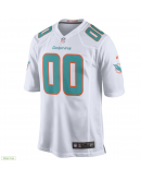 Men's Miami Dolphins Nike White Custom Game Jersey