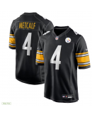 Men's Pittsburgh Steelers DK Metcalf Nike Black Game Player Jersey