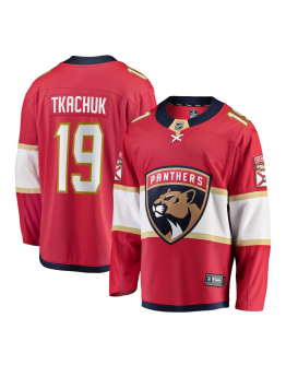 Men's Florida Panthers Matthew Tkachuk Fanatics Red Home Breakaway Player Jersey