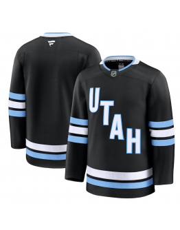 Men's Utah Hockey Club Fanatics Black Home Premium Jersey