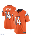 Men's Denver Broncos Courtland Sutton Nike White Mile High Collection Limited Jersey