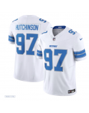 Men's Detroit Lions Aidan Hutchinson Nike White Limited Jersey