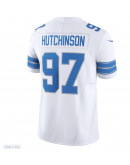 Men's Detroit Lions Aidan Hutchinson Nike White Limited Jersey