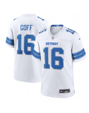 Men's Detroit Lions Jared Goff Nike White Game Jersey Men's Detroit Lions Jared Goff Nike White Game Jersey