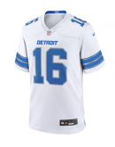 Men's Detroit Lions Jared Goff Nike White Game Jersey Men's Detroit Lions Jared Goff Nike White Game Jersey