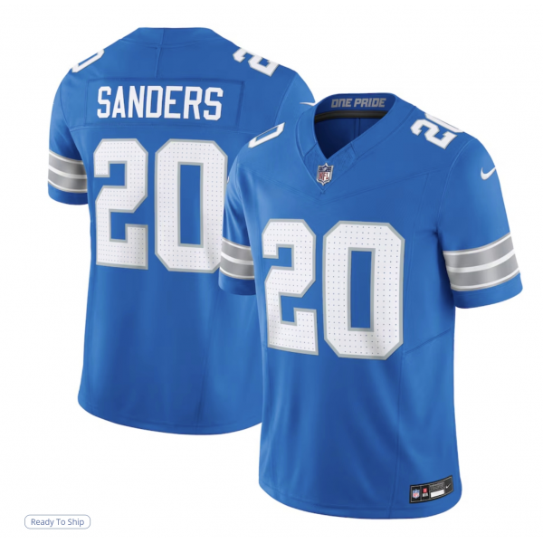 Men's Detroit Lions Barry Sanders Nike Blue Limited Jersey Men's Detroit Lions Barry Sanders Nike Blue Limited Jersey