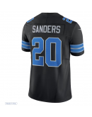 Men's Detroit Lions Barry Sanders Nike Black 2nd Alternate Limited Jersey