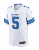 Men's Detroit Lions David Montgomery Nike White Game Jersey Men's Detroit Lions David Montgomery Nike White Game Jersey