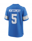 Men's Detroit Lions David Montgomery Nike Blue Game Jersey Men's Detroit Lions David Montgomery Nike Blue Game Jersey
