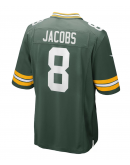 Men's Green Bay Packers Josh Jacobs Nike Green Team Game Jersey