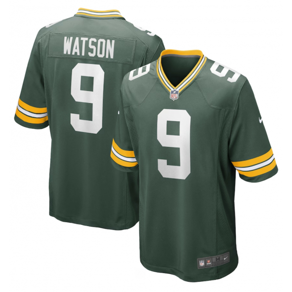 Men's Green Bay Packers Christian Watson Nike Green Game Player Jersey Men's Green Bay Packers Christian Watson Nike Green Game Player Jersey