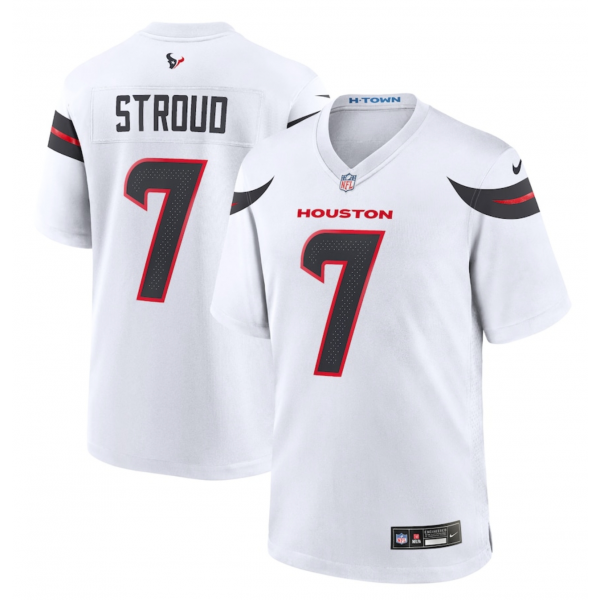 Men's Houston Texans C.J. Stroud Nike White Game Jersey