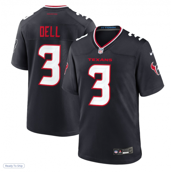 Men's Houston Texans Tank Dell Nike Navy Game Jersey Men's Houston Texans Tank Dell Nike Navy Game Jersey