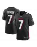 Men's Atlanta Falcons Bijan Robinson Nike Black Game Jersey