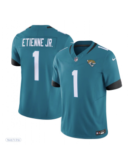 Men's Jacksonville Jaguars Travis Etienne Nike Teal Limited Jersey