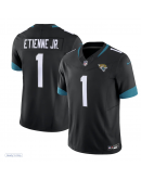 Men's Jacksonville Jaguars Travis Etienne Nike Black Limited Jersey