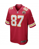 Men's Kansas City Chiefs Travis Kelce Nike Red Game Jersey