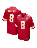 Men's Kansas City Chiefs DeAndre Hopkins Nike Red Player Game Jersey