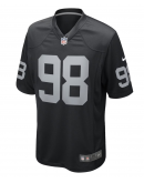Men's Las Vegas Raiders Maxx Crosby Nike Black Game Jersey Men's Las Vegas Raiders Maxx Crosby Nike Black Game Jersey