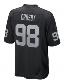 Men's Las Vegas Raiders Maxx Crosby Nike Black Game Jersey Men's Las Vegas Raiders Maxx Crosby Nike Black Game Jersey