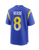 Men's Los Angeles Rams Jared Verse Nike Royal Player Game Jersey