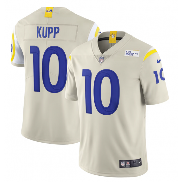 Men's Los Angeles Rams Cooper Kupp Nike Bone Limited Jersey
