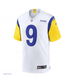 Men's Los Angeles Rams Matthew Stafford Nike White Alternate Game Jersey