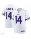 Men's Minnesota Vikings Sam Darnold Nike White Alternate Game Player Jersey