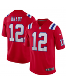Men's New England Patriots Tom Brady Nike Red Retired Game Jersey