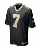 Men's New Orleans Saints Taysom Hill Nike Black Game Jersey Men's New Orleans Saints Taysom Hill Nike Black Game Jersey