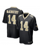 Men's New Orleans Saints Ga'Quincy McKinstry Nike Black Player Game Jersey
