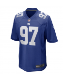 Men's New York Giants Dexter Lawrence II Nike Royal Team Game Player Jersey