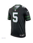 Men's New York Jets Garrett Wilson Nike Black Alternate Legend Player Performance Top
