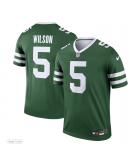 Men's New York Jets Garrett Wilson Nike Legacy Green Legend Player Performance Top