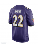 Men's Baltimore Ravens Derrick Henry Nike Purple Game Player Jersey