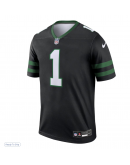 Men's New York Jets Ahmad Sauce Gardner Nike Black Alternate Legend Player Performance Top