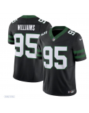 Men's New York Jets Quinnen Williams Nike Legacy Black Alternate Limited Jersey