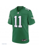Men's Philadelphia Eagles A.J. Brown Nike Kelly Green Alternate Game Player Jersey